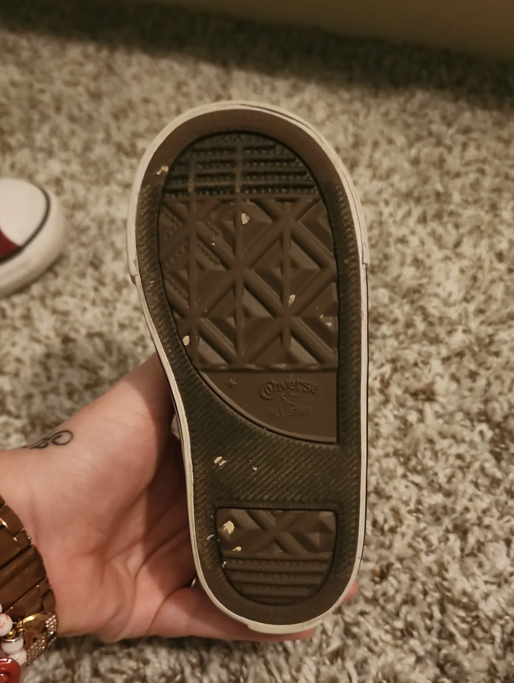Converse High Top Shoes, Size 7 Toddler, Pre-owned But VGUC
